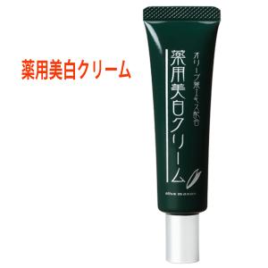 オリーブマノン 日本オリーブ 薬用 美白 クリーム  薬用 ホワイトニングクリーム 30g 医薬部外品 美容 コスメ