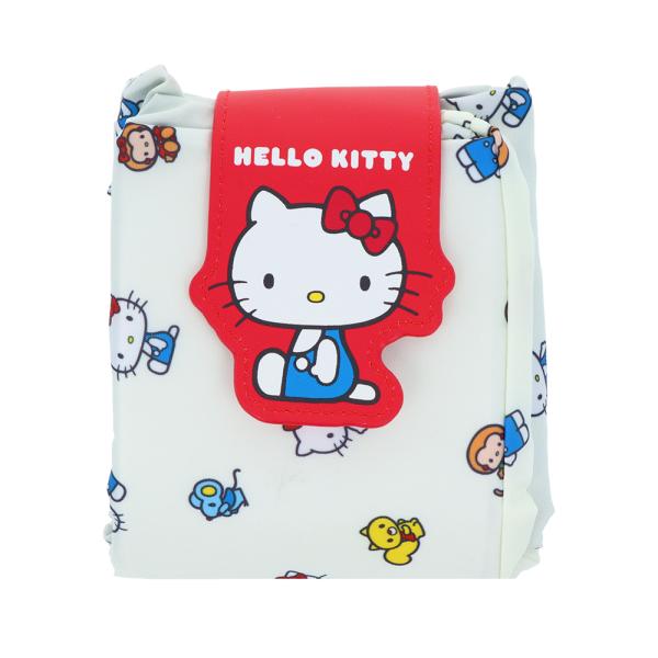 【サンリオ　公式ライセンス商品】３ルームマチ付きエコバッグ　ハローキティ　エコバッグ　大容量　LL　...