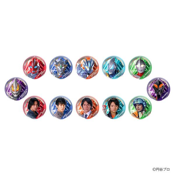 【円谷プロダクション ライセンス商品】缶バッジコレクション ウルトラヒーローズ バッジ  サンスター...