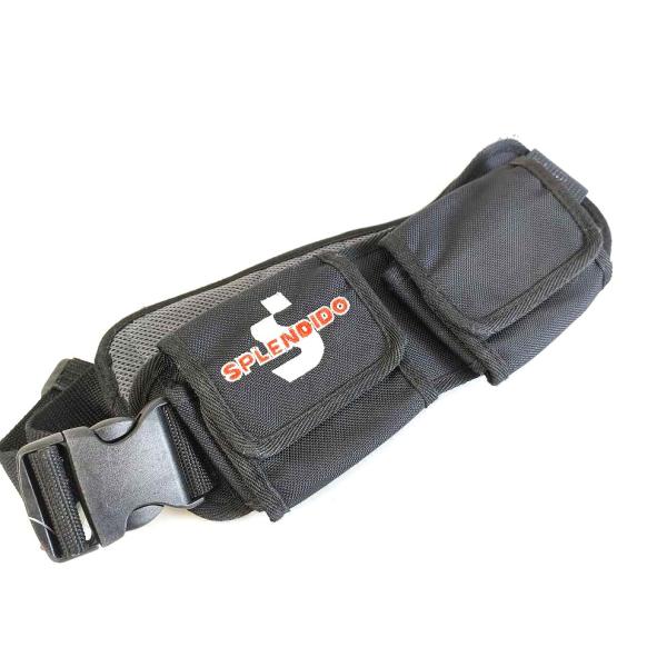 SPLENDIDO ダイビング ウェイトベルト・ポケット Mサイズ［Belt-241114KM］