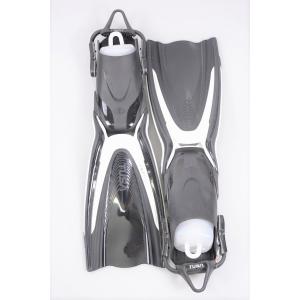 TUSA ツサ ダイビングフィン SWITCH HyFlex ブラック/レッド MDR S