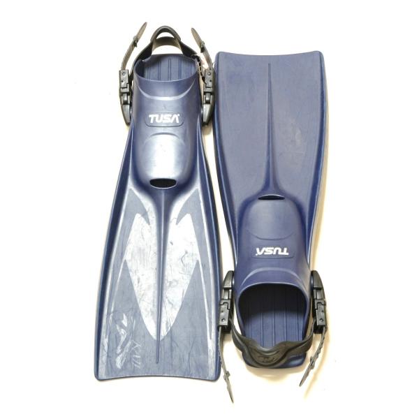 TUSA ツサ ダイビングフィン KAIL ネイビー Lサイズ［Fin-240824UT］