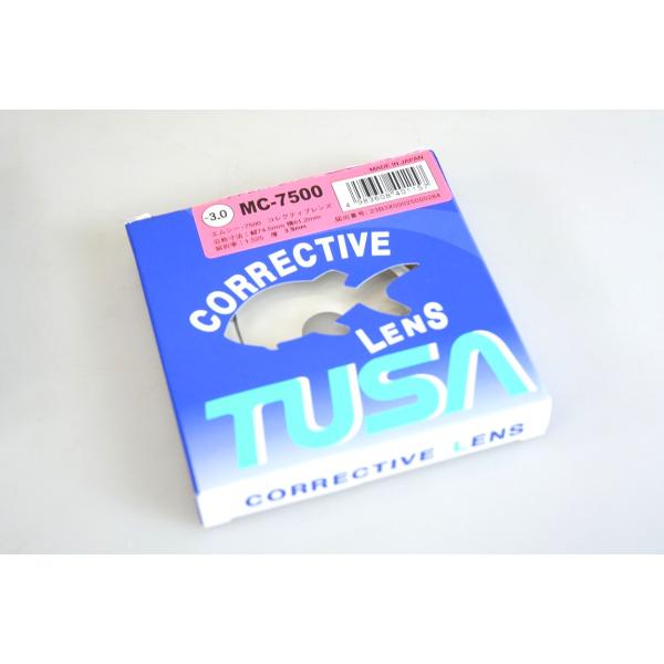 TUSA ツサ ダイビングマスク用 度数入りレンズ MC-7500 コレクティブレンズ1枚（-3.0...