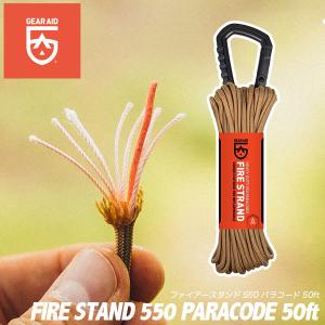 テントロープ ギアエイド アドベンチャーツール ファイヤースタンド 550 パラコード テント ガイライン 50ft 13765