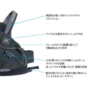 ライフジャケット PFD サルース ジャズ S...の詳細画像5