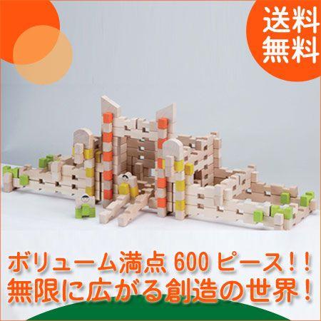 (レビュー特典あり)エドインター ジェニ 森のあそび道具 ユークリッドブロック(600pcs) 49...