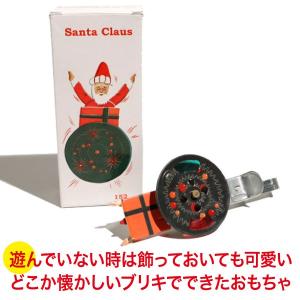 ブレヒファブリック スパークサンタ BF1520 民芸品 ブリキ おもちゃ オブジェ ビンテージ アンティーク雑貨｜sun-wa