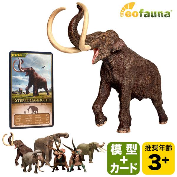 Eofauna エオファウナ トロゴンテリーゾウ パレオロクソドン デイノテリウム トリケラトプス ...