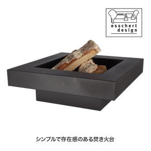 エッシャート デザイン ラウンド ファイヤーボウル 焚き火台 大型