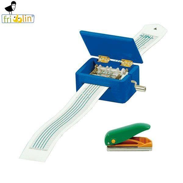 フリドリン 手回しオルゴール FR59480(子供用楽器) 知育玩具 オルゴール キット 手作り