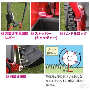 芝刈り機 キンボシ プレシャスモアー GPR-...の詳細画像5