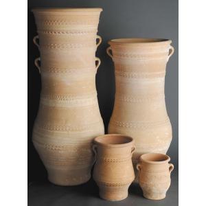 テラコッタ 鉢 Bogiatzopithara ギリシャ・クレタ島シリーズ ボガツォピサーロ B GR-CC-7B