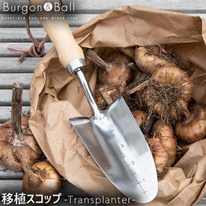 Burgon＆Ball Transplanter ステンレス 移植スコップ(目盛り付) GTH-STPRHS｜sun-wa