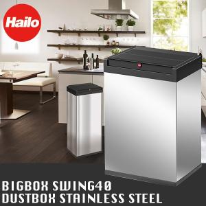 【正規品・保証付】Hailo(ハイロ) ビッグボックス スウィング40 ステンレス ダストボックス 0840-111 【正規品・保証付】Hailo(ハイロ) ビッグボックス スウィング40 ステンレス ダストボックス 0840-111