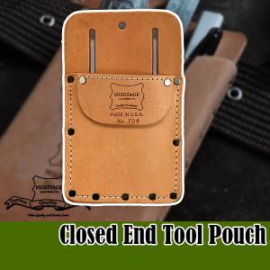 ヘリテージレザー 5インチ Folding Knife Sheath ナイフケース 小