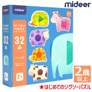 Mideer ミディア ジオメトリー アニマル MD3022 パズル