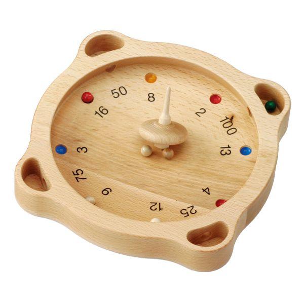 メスピ チロリアン・ルーレット (大)ME10100 知育玩具 おもちゃ 木製 1歳 2歳 3歳 4...