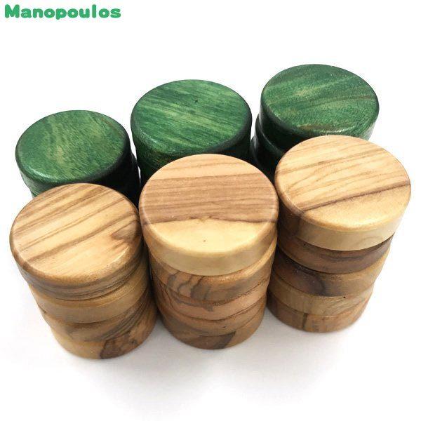 Manopoulos モノプロス オリーブチェッカー・グリーン MNPB2G 知育玩具 おもちゃ ボ...