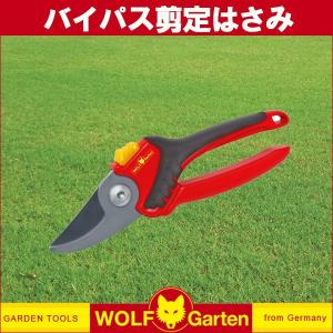 旧商品 剪定ばさみ プロ用 ウルフガルテン アンビル剪定はさみL