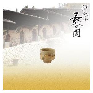 長谷園 伊賀焼 ぐい呑 伊賀釉 NZS-50