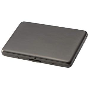 坪田パール タバコ ケース ロングサイズ 9本収納/レギュラー 12本収納 ブラックサテン 1-91326-51