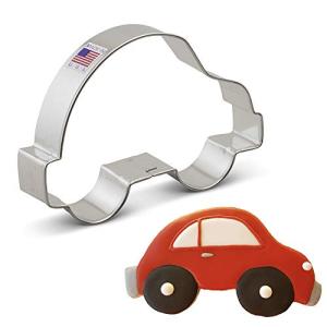 Ann Clark Cookie Cutters スモールカーのクッキー型 - 12 cm - 米国製スチール