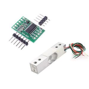 KKHMF デジタルロードセル重量センサ2KGポータブル電子キッチンスケール + HX711計量センサーモジュールArduinoと互換