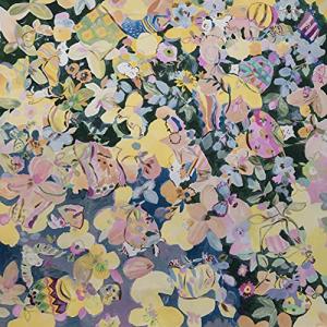 朝倉染布 超撥水風呂敷ながれ 平織 Colourful Day