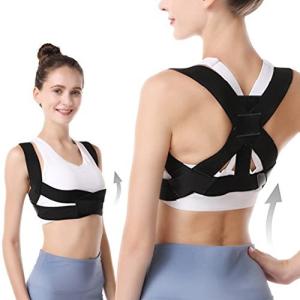 BELLEBrace 姿勢サポーター 姿勢ベルト猫背防止 ねこぜ 調整可能 レディース 女性用 , M)