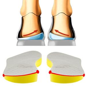 インソール X脚矯正 中敷き 土踏まずインソール 扁平足改善 アーチサポーター 足底筋膜炎 X脚対策 人間工学 衝?