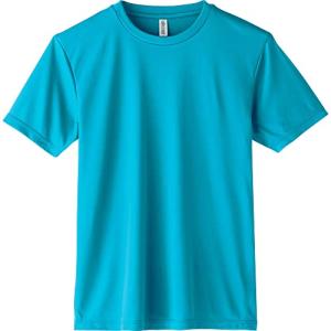 [グリマー] 半袖 3.5オンス インターロック ドライ Tシャツ [クルーネック] 00350-AIT メンズ ターコイズ M (日本サイズM｜sunafukin-store