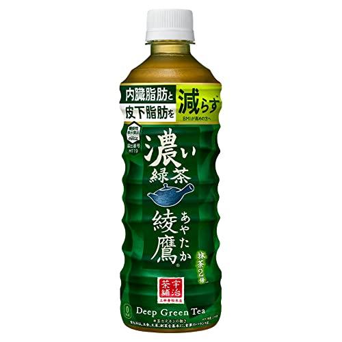 [機能性表示食品]コカ・コーラ 綾鷹 濃い緑茶 525mlPET ×24本
