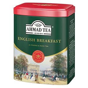 アーマッドティー イングリッシュブレックファースト リーフ ( 茶葉 ) 200g 缶   紅茶 AHMAD TEA｜sunafukin-store