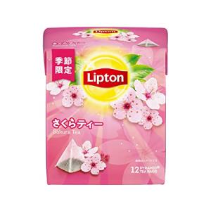 ホワイトデー  リプトン紅茶 さくらティー ティーバッグ 12個×6個｜sunafukin-store