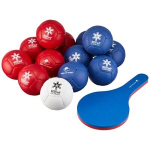 TOEI LIGHT(トーエイライト) ボッチャ 国際競技規格適合品 B2644 赤ボール、青ボール、ジャックボール(白) ボール:直径約8cm｜sunafukin-store