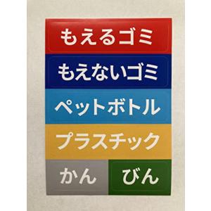 ゴミ 分別 ステッカー ゴミ箱 シール 屋外 ...の詳細画像2