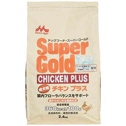 スーパーゴールド Supergold チキンプラス成犬用 2.4kg 2.4キログラム (x 1)