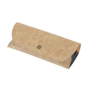 ダルトン(Dulton) 眼鏡入れ グラス ケース キャラバン ベージュ 高さ75×幅170×奥行40mm GLASSES CASE ''CAR｜sunafukin-store