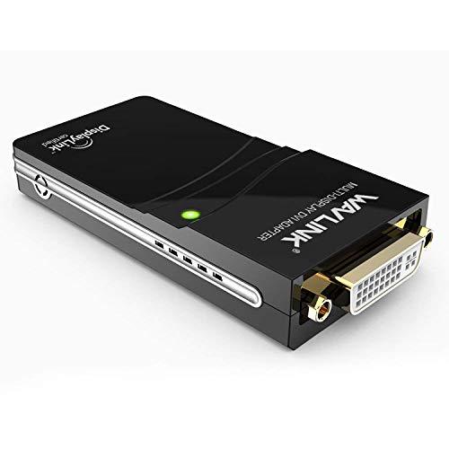 WAVLINK USB 2.0 2K HDMI外部マルチモニターグラフィックアダプター（最大1920...