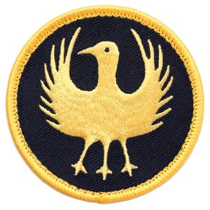 ワッペン VICTORY!! マジックテープ（ベルクロ・面ファスナー）着脱式