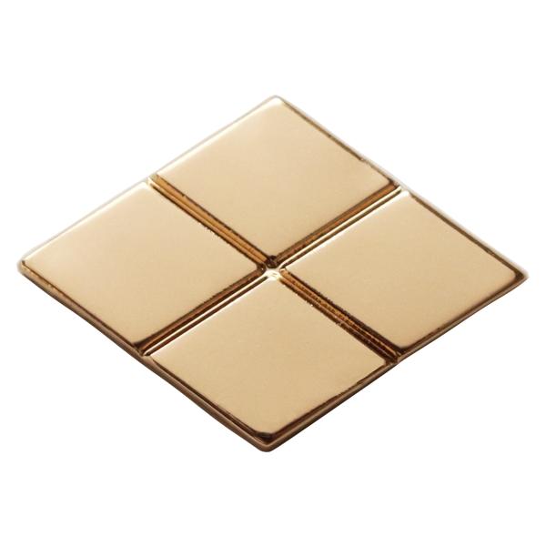 ゴルフマーカー 武田菱 戦国武将・武田信玄の家紋 ボールマーカー 鉄製 土台・クリップ無し 単品