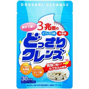 ビフィズス菌 乳酸菌 どっさりクレンズ 30日分 サプリメント