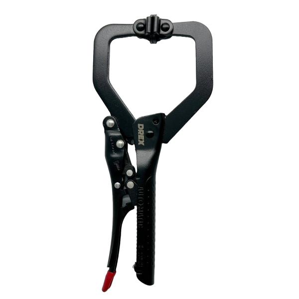 DREX オートマチックバイスプライヤ C型(スイベル) DR-LC7S 230mm