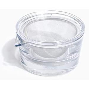 煎茶堂東京 「透明急須」 120ml 茶こし付 割れない・熱くない・かさばらない急須 日本製 食洗器対応