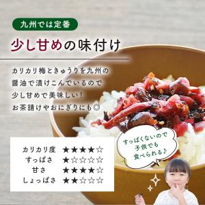 カリカリ南高梅 3袋 国産 無添加 きゅうり ...の詳細画像3