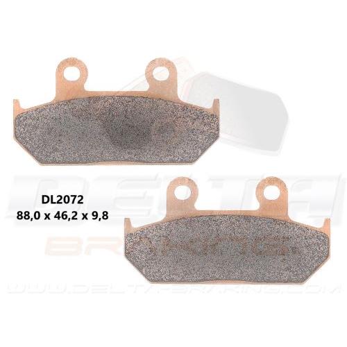 (new No.DB2072) DB7480  fa124 d498    ブレーキパッド  DEL...