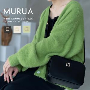 MURUA ムルーア ミニショルダーバッグ SQUARE METAL2 MR-B1013 レディース バッグ かばん ブランド｜sunart
