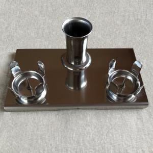 ろうそく立て 線香立て NO.1 墓用 ステン...の詳細画像2