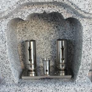 ろうそく立て 線香立て NO.1 墓用 ステン...の詳細画像3