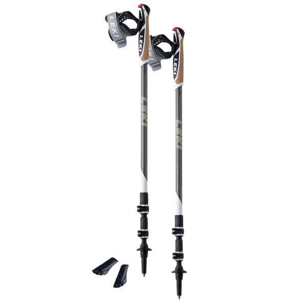 レキ(LEKI) ノルディックウォーキングポール トラベラーカーボン TS2 メッシュ　ブラック 1...